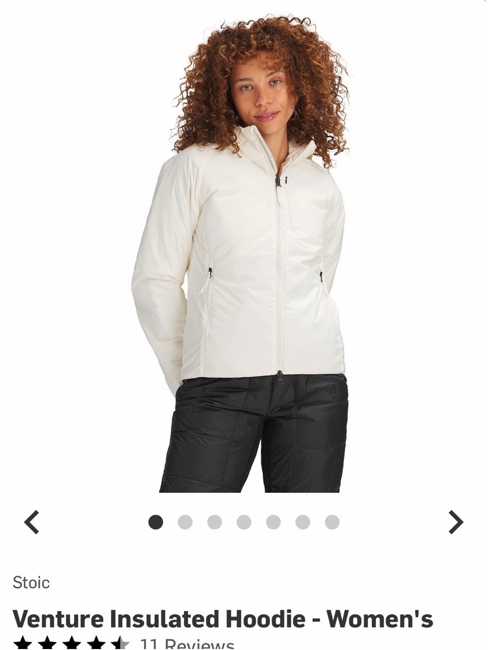 Venture Insulated Hoodie - Women's egret
